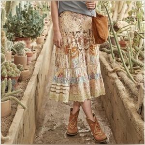 Sundance boho costal cowgirl skirt